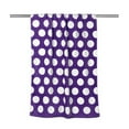 thumbnail image 1 of UltraClub C3060 Velour Beach Towel - Purple Polka Dots, 1 of 1
