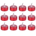 thumbnail image 2 of jifeng Tea Lights Ornament LED Candle Lamp Red Red Warm White, 2 of 9