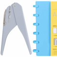 thumbnail image 2 of TOPINCN Hole Puncher, Mushroom Hole Puncher, Loose-Leaf Pages Punching Machine School For A4 Paper Office, 2 of 8