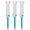 Blue, variant on Rotatable Practice Accessories Ball Studs for Golfing, Foldable Training Golf Tee Anti Flying, Durable Plastic Yellow Spike, 3.15 inches / 8 cm Size