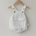 thumbnail image 2 of Sngxgn Baby Boys' Short-Sleeve Bodysuits(White,80), 2 of 5