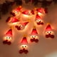 thumbnail image 2 of Fiudx Guirnalda de Luces Led con Forma de Muñeco de Nieve Red Hat, Adornos Navideños con Brillo Cálido, Guirnalda Decorativa de Terciopelo con Forma de Sombrero, Decoración Festiva para Ventanas y Pa, 2 of 7