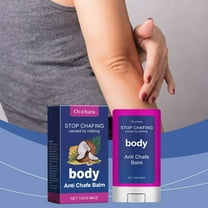 SDJMa Anti-Chafe Body Stick, Fragrance Free, Prevent Friction & Chaffing Skin Balm, Use for thigh, arm, chest, butt rubbing, 13g
