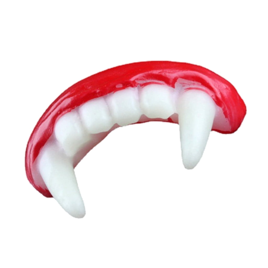 Totority 100 Pcs Vampire Teeth Halloween Vampire Fangs Glow in The Dark  Party Favors costumized Gift Vampire Fangs Teeth Halloween Glow in The Dark