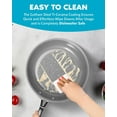 thumbnail image 2 of Gotham Steel Nonstick Pots and Pans 20 Piece Kitchen Ceramic Cookware Bakeware Set Aqua Blue, 2 of 7