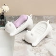 thumbnail image 1 of 2 Piezas Soportes para Jabon Jaboneras de Baño Antideslizantes Accesorios de Baño para una Organización y Secado Eficiente del Jabón Soporte de Silicona para Jabón en el Lavabo Bañera y Ducha, 1 of 5