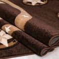 thumbnail image 4 of Allstar Rugs Allstar Modern Star Design Rug Beige 7' 9"x10' 2" Polypropylene 8' x 10' Cabin & Lodge, 4 of 5