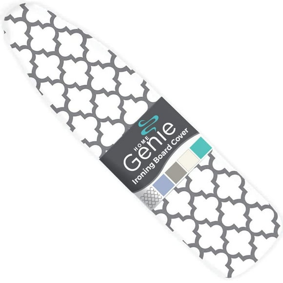 Funda de silicona para tabla de planchar HOME GENIE, tamaño completo, gris