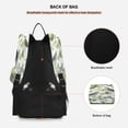 thumbnail image 4 of 2 Racquet Holder Tennis Backpack Tennis Racket Covers Gym Bags Stylized Birds, 4 of 8