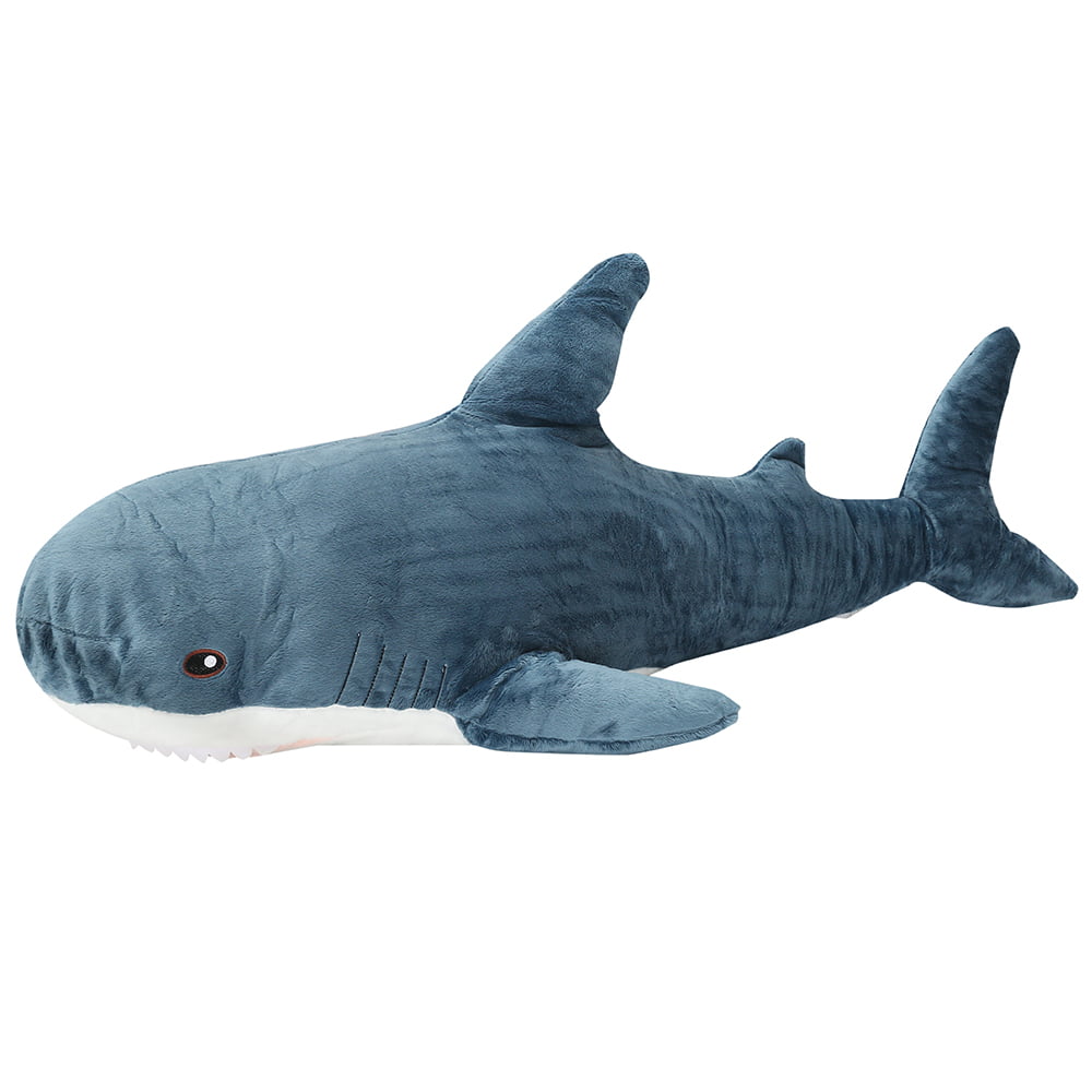 Lovely Big Shark Soft Plush Toy Dolls Stuffed Animal Pillow Cushion Xmas Gift 
