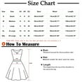 thumbnail image 3 of ATOYSOY Women's Knee Length Pencil Dress Solid Color Summer Sundress Retro Ruffle Sleeve V Neck Boho Beach Elegant Casual High Waist Clearance Trendy Workout Blue, 3 of 9