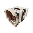 thumbnail image 3 of Noctua NH-D15, Premium CPU Cooler with 2x NF-A15 PWM 140mm Fans (Brown), 3 of 6