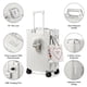 thumbnail image 2 of Equipaje MYER Hard Shell Carry On, aluminio de 20 pulgadas, color blanco lechoso, 2 of 8