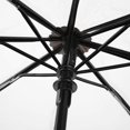 thumbnail image 4 of Transparent rain Umbrella, Foldable Three Times Travel Umbrella Sun Foldable rain rain Ladies Sun Protection Reliable Ladies Protection(Black), 4 of 5