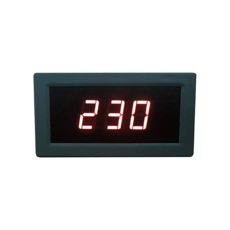 

YB5130B AC30-500V Two line LED AC Digital Voltage Table 0.56 inch Gray Shell