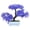 Dark Purple, variant on Artificial Bonsai Tree, Plastic Faux Pine Fake Plant, Realistic Foliage Mini Tabletop Greenery, Versatile Accent for Bedroom, Living Room, Office Desk, Bookshelf, Zen Decorations,Yellow