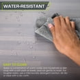 thumbnail image 6 of ProsourceFit Wood-Grain Puzzle Mat, 1/2" Thick EVA Foam Interlocking Floor Tiles, Slate Grey, 6 of 7