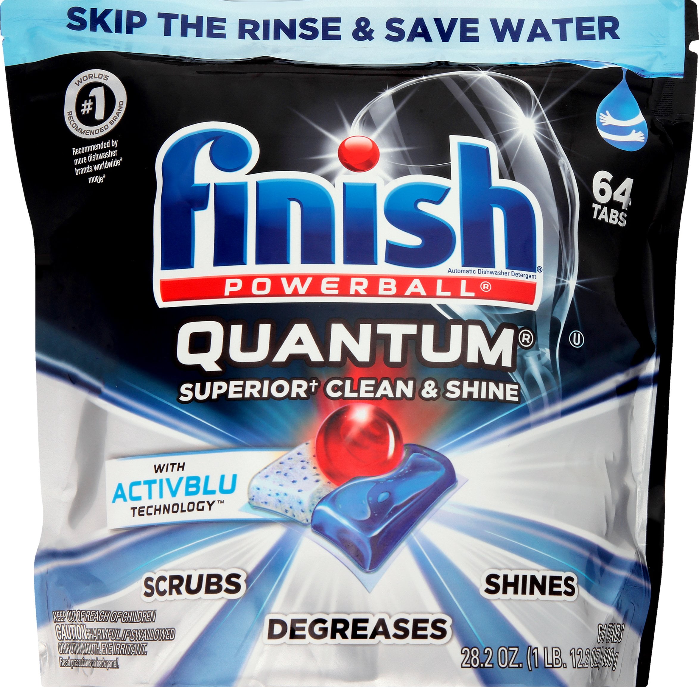 Buy Finish Quantum with Activable Technology Pods Dishwasher Detergents