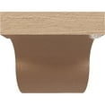 thumbnail image 2 of 7"W x 14"D x 7"H Wide Del Monte Rough Cedar Woodgrain TimberThane Corbel, Primed Tan, 2 of 6