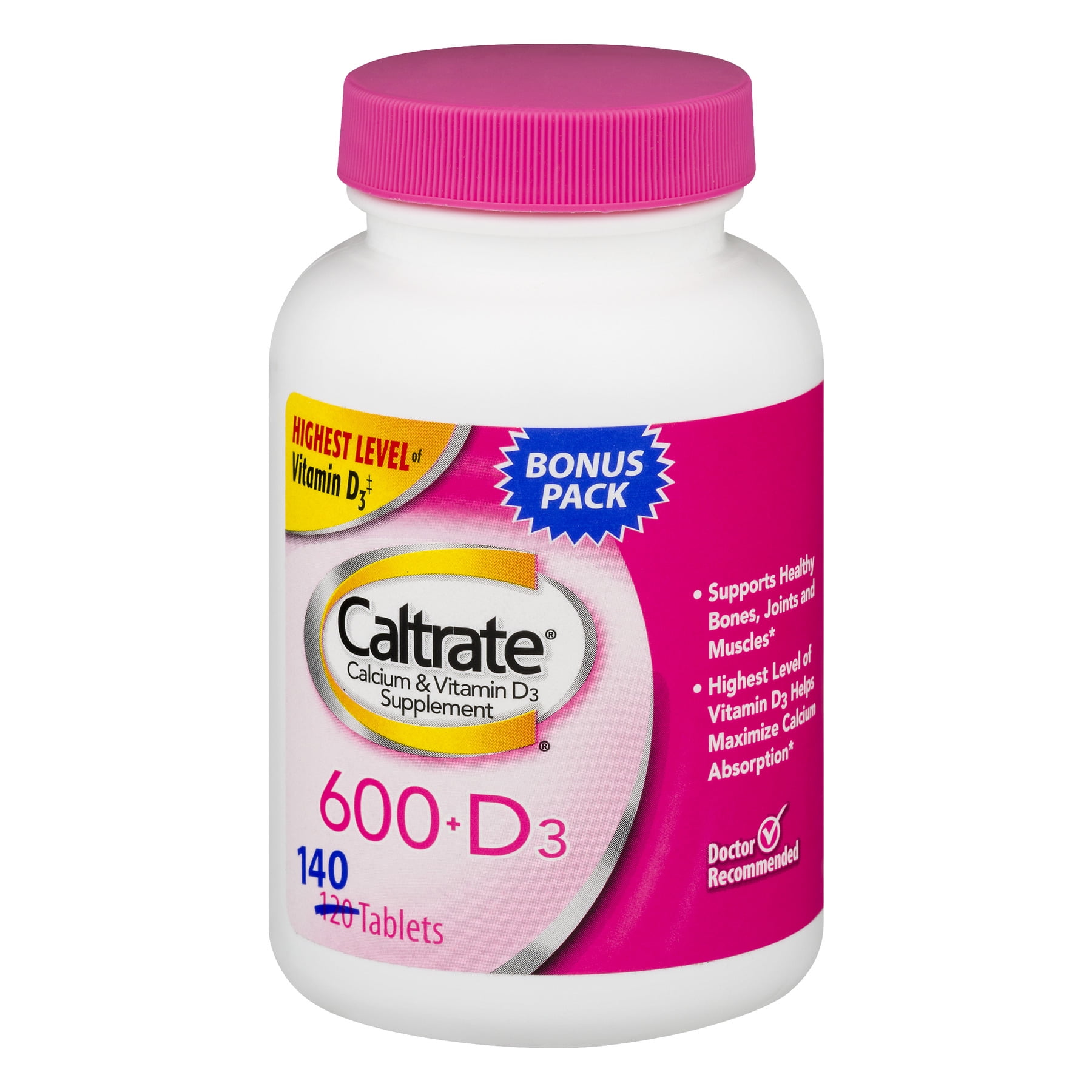 Caltrate 600 + D3 - 140 CT140.0 CT