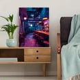 thumbnail image 5 of Qisvanset 12x16 Inch Vibrant Iris Flower Canvas Print Wall Art, 5 of 5
