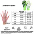 thumbnail image 1 of Guantes de portero de látex, manoplas antideslizantes para fútbol, protección para los dedos Fivean unisex, 1 of 2