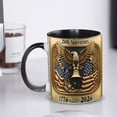 thumbnail image 3 of Ceramic Mug USA 250th Anniversary Mug Cup Independence Day Ornament Wine Cup 1776-2026, 3 of 5