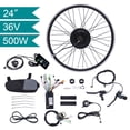 thumbnail image 3 of Miumaeov 36V 500W 24 inch Wheel Electric Bicycle Motor Conversion Kit E Bike Cycling LCD, 3 of 22