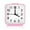 Pink, variant on Alarm Clock, AMIR Silent Non Ticking Alarm Clock with Snooze & Night Light Alarm Clock for Kids Heavy Sleepers Bedroom Bedside Office Black