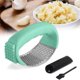 thumbnail image 2 of Xihbxyly Prensador de Ajo de Acero Inoxidable, Mango Ergonómico, Triturador de Ajo Basculante Que Ahorra Tiempo, Fácil de Limpiar, Ideal para Cocinar, Regalo Ideal para Chefs Caseros., 2 of 7