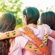 thumbnail image 4 of Pegatinas del Orgullo Gay, 3 rollos de pegatinas de corazones arcoíris para fiestas del Orgullo Gay, envoltorios de regalos, sobres y decoración de álbumes de recortes., 4 of 4