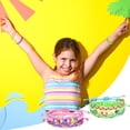 thumbnail image 4 of Pulseras Friendship Sureio, 24 unidades, coloridas, paracord para niñas, 4 of 6