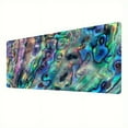 thumbnail image 5 of 1pc Haliotis Shell Original Nature Series Mouse Pad, Large Gaming Keyboard Pad,Big Desk Pad With Thick Stitched Edges Suit For Home Office Or Gaming, 5 of 8