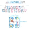thumbnail image 3 of Lindo Sanrio Cinnamoroll Tema Fiesta De Cumpleaños Decoraciones Rosa Azul Dibujos Animados Perro Mantel Desechable Vajilla Conjunto Niña Regalo Bebé Ducha Juguetes, 3 of 4