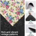 thumbnail image 3 of Pioneer Flower Floral Print Pattern Kitchen Rugs Sets Of 3,Kitchen Runner Rugs Non Skid Washable,Decorative Kitchen Floor Mats for Kitchen,Sink,Laundry,17"x30"+ 17"x47" + 17"x59", 3 of 6