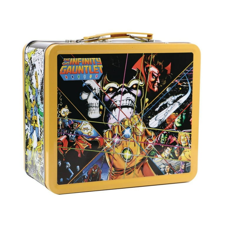 Marvel Infinity Gauntlet Lunch Box with Thermos (Comic) - Walmart.com