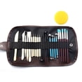 thumbnail image 1 of Riwesomey Herramienta para esculpir arcilla, 24 Uds., Kit de bricolaje de cerámica, juego de herramientas de modelado con mango de cerámica con Kits y herramientas para tallar, 1 of 6