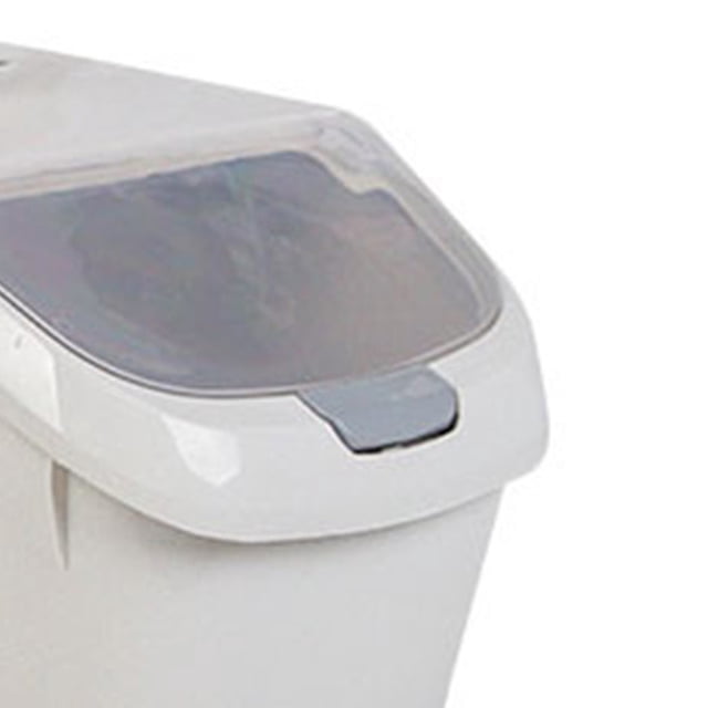 Rice Storage Containers Plastic Grain Storage Box Plastic Rice Bucket Kitchen Supplies Grain Storage Box Waterproof Clamshell Multipurpose Plastic Rice Storage Containers For