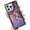 Purple, variant on Luxury  Edge Compatible with iPhone 13 Pro Max Case, Diamond Kickstand Holder Leopard Pattern Soft TPU Mil-Grade Shockproof Protective Cases Cover for Girls Women(Purple)