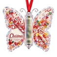 thumbnail image 3 of Christmas Cash Gift Butterfly Ornament, Acrylic Holiday Money Holder Ornament with Built-in Clear Compartment, Hanging Christmas Tree Cash Holder, Decor for Christmas Tree, Window, Car, Holiday Gift, 3 of 6