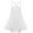 White, variant on Aislor Kids Girls Chiffon Tutu Dress Dancewear Ballet Lyrical Dance Costumes