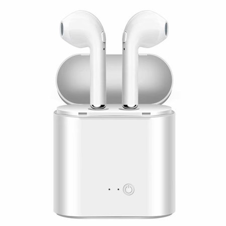 I7s Tws Wireless Earphones Headset Bt Bluetooth Stereo Earphone For I Phone Android White Walmart Com Walmart Com