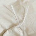 Move Over Cream Grey Tassel Bedding Sets Solid Tufted Tassels Pattern