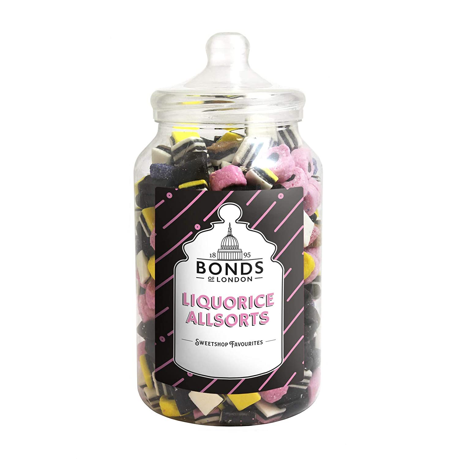 Bonds of London Jar Liquorice Allsorts 2,1 kg