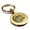 Gold, variant on Stainless Steel Water Element Round Medallion Keychain Circle Ring