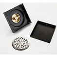 thumbnail image 3 of Shower Drain Bathroom Floor Drain Tile Insert Square Anti-odor Floor Waste Grates, 3 of 7