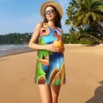thumbnail image 3 of Lsque Scooby-Doo Pattern Summer Dresses for Women – Sleeveless T-Shirt Swing Sundress, Perfect for the Beach and Casual Days, 3 of 6