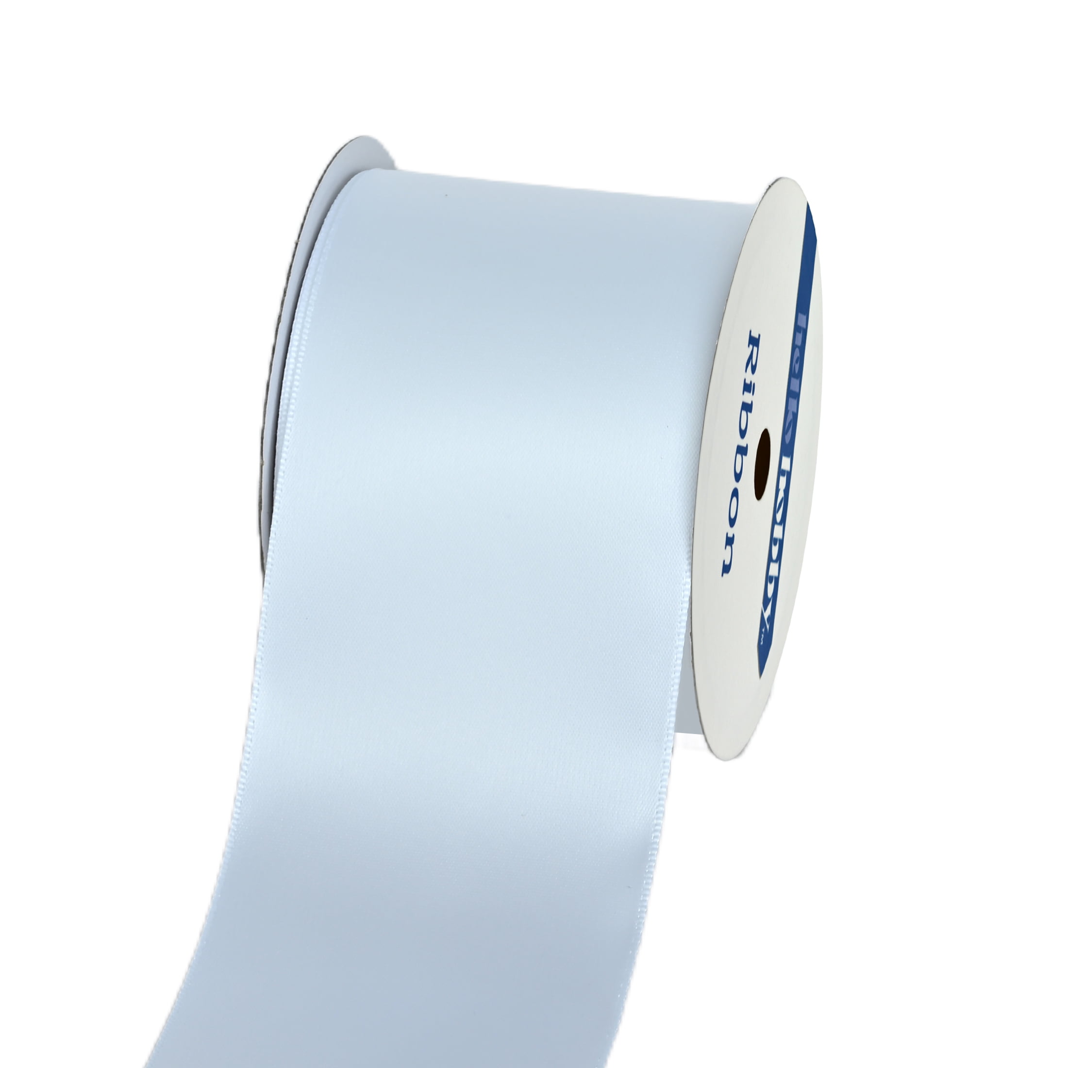 Gwen Studios 2.25" White Satin Ribbon, 7 Yards