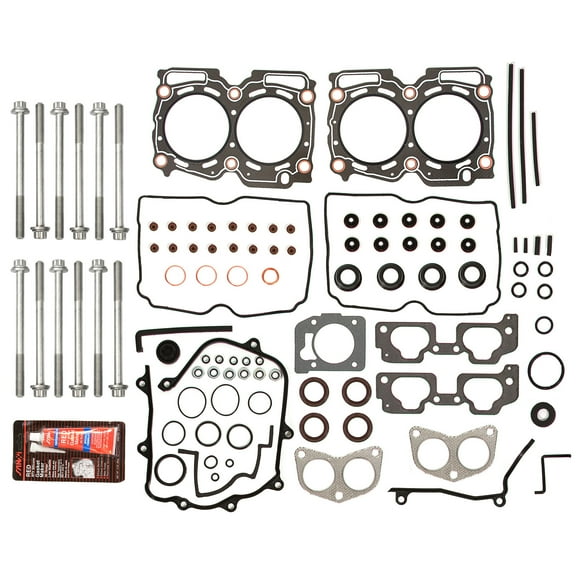 Evergreen HSHB9009G Head Gasket Set Head Bolts Fit 99-03 Subaru Legacy Outback 2.5 SOHC EJ25