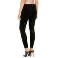 thumbnail image 3 of Hue Women’s Velvet Leggings – Black, Small, 3 of 5